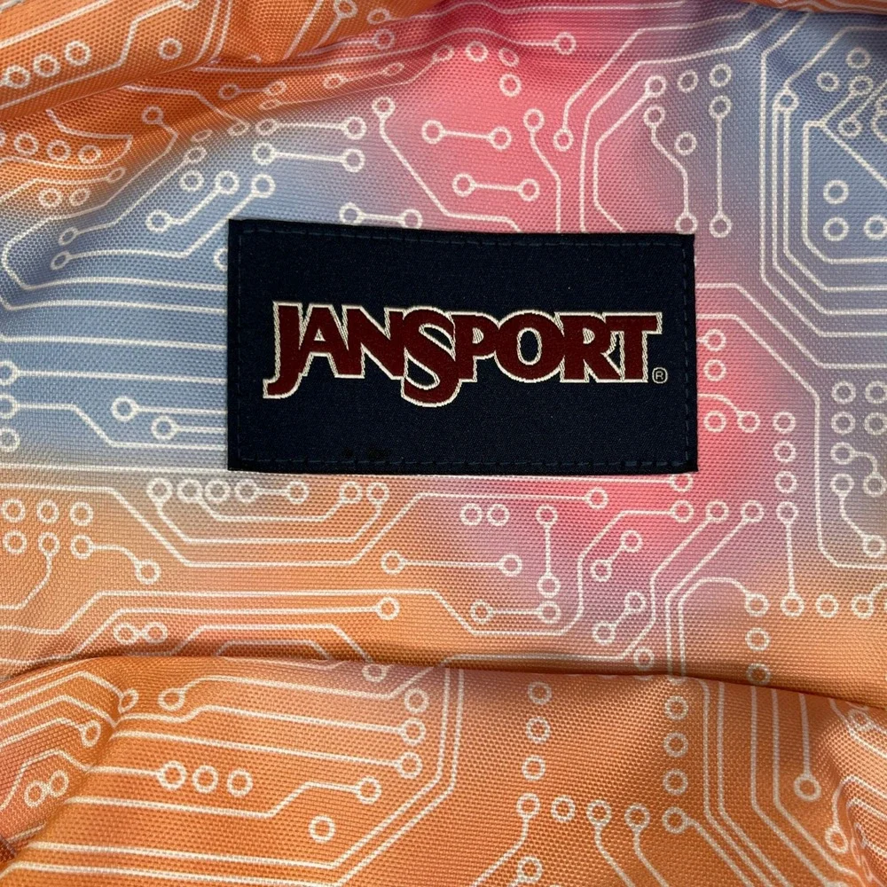 JanSport Backpack NEW Circuit Board Tie Dye SuperBreak